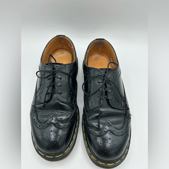 COPY - RARE Vtg Dr Martens 3989 Made in England Wingtip Black Brogues Oxfords C… - Picture 9 of 12